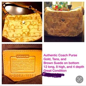 Authentic Coach Purse